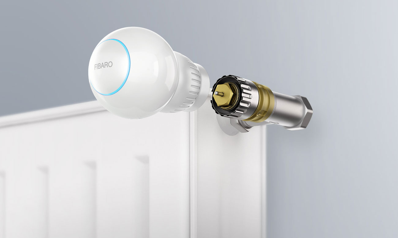 Fibaro The Heat Controller Starter Pack (ZWave) Sterowanie